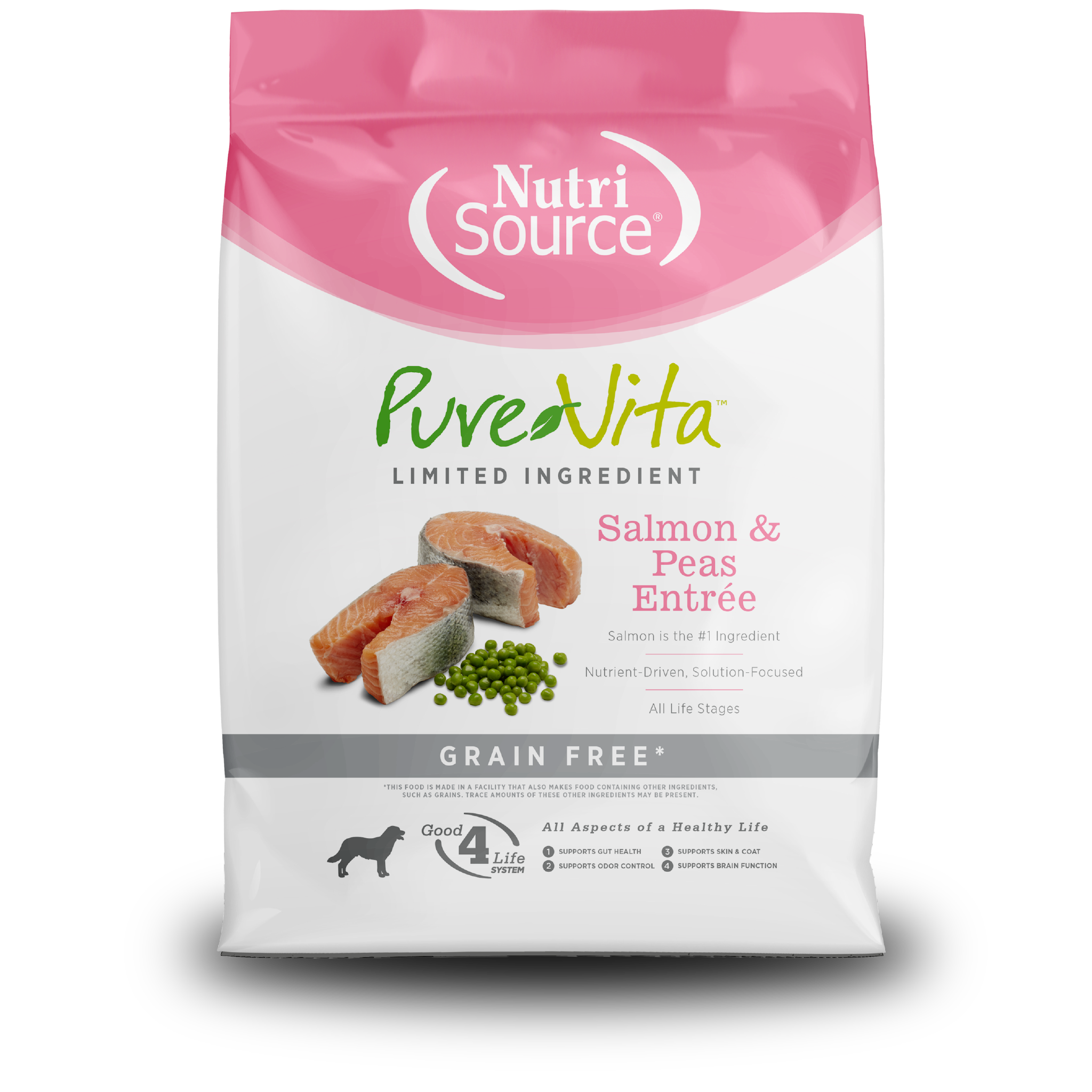 NutriSource ® PureVita™ Salmon & Peas Entrée Grain Free Dog Food