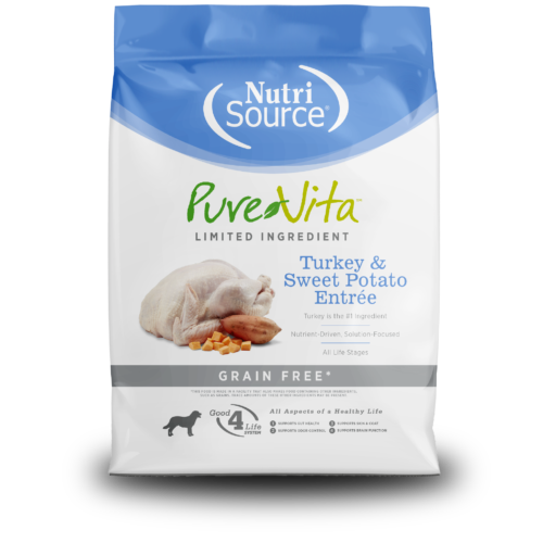 NutriSource ® PureVita™ Turkey & Sweet Potato Entrée Grain Free Dog Food
